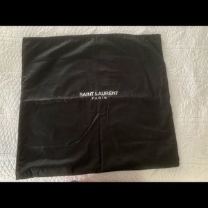 Large saint Laurent dust bag from handbag